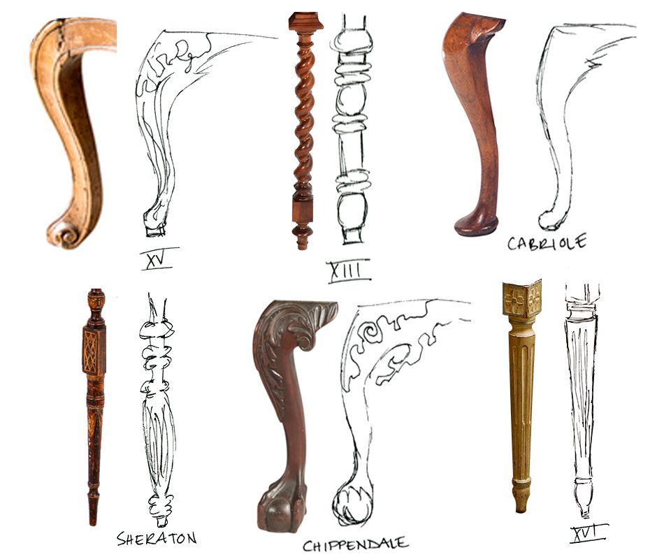 Cabriole leg – A plethora of Design, Furniture and Style particulars